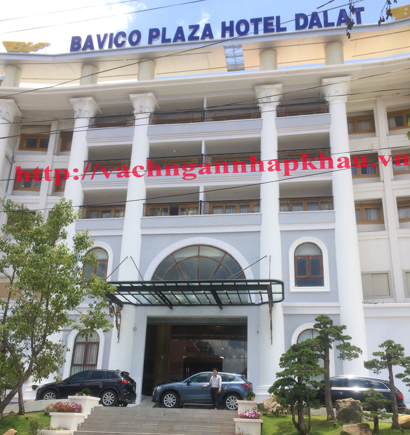 Thi công vách ngăn vệ sinh compact cho khách sạn 5 sao Bavico Đà Lạt